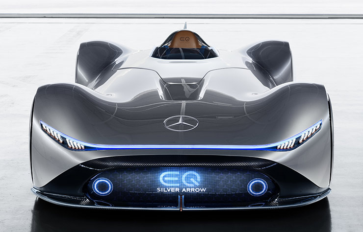 Mercedes Vision EQ Silver Arrow concept électrique