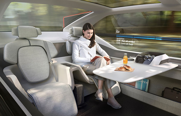 Concept autonome Volvo 360c