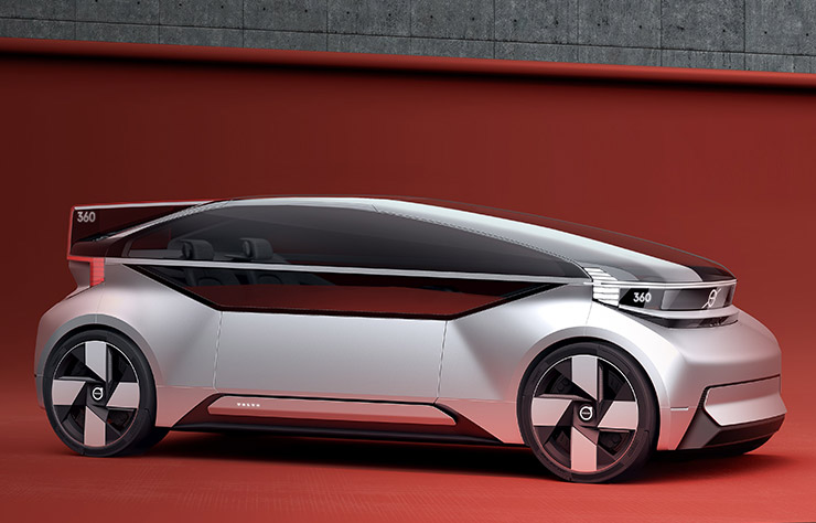 Concept autonome Volvo 360c