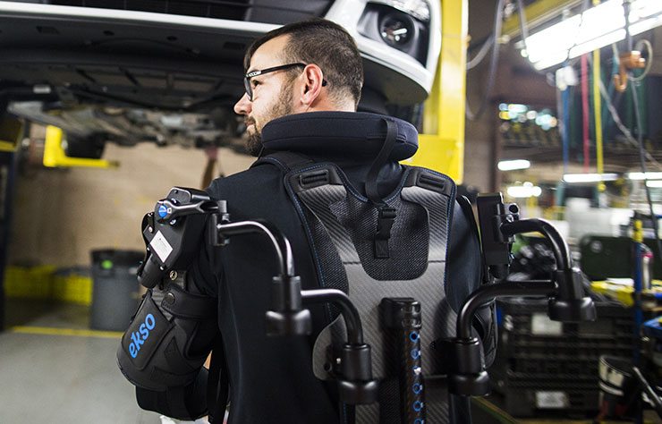 Exosquelette chez Ford