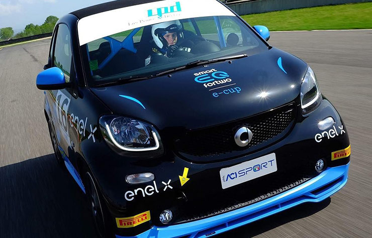 Championnat électrique de Smart Fortwo EQ