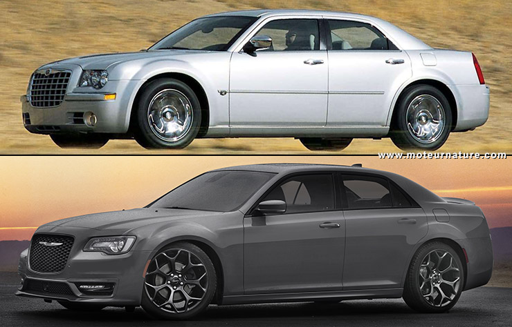 Chrysler 300 modèles 2004 et 2018