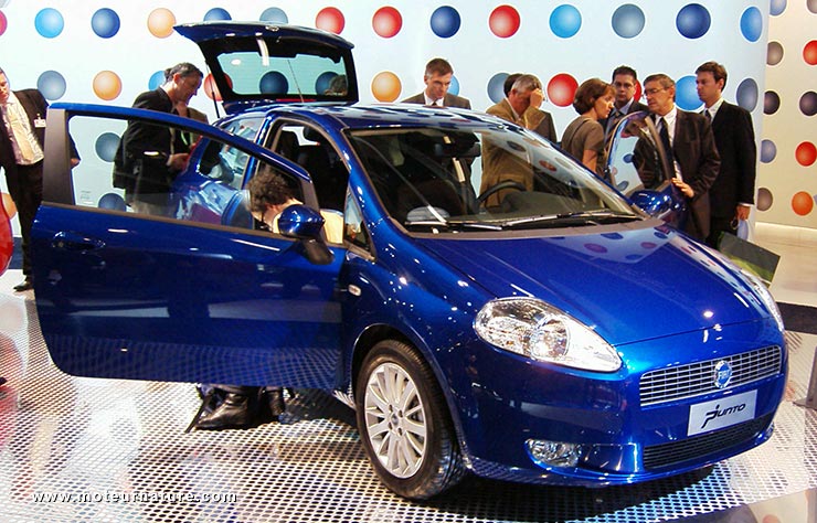 Première Fiat Punto 2005