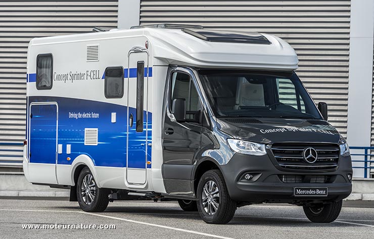 Mercedes Sprinter F-Cell camping-car à hydrogène