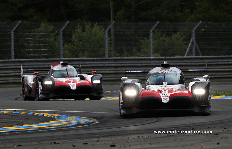 Le doublé Toyota aux 24 Heures du Mans