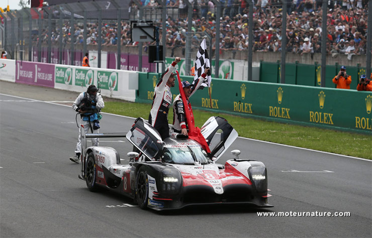 Toyota victorieux aux 24 Heures du Mans