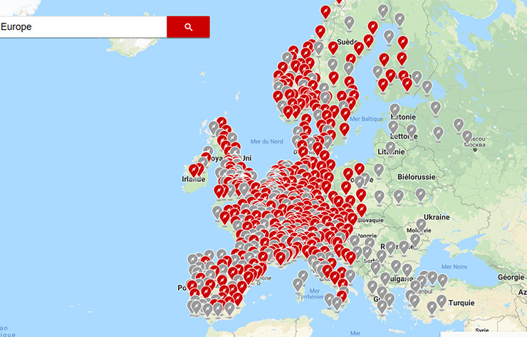 Réseau de superchargeurs Tesla