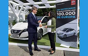 100 000 Nissan Leaf en Europe