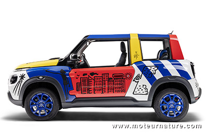 Citroën E-Mehari par Castelbajac