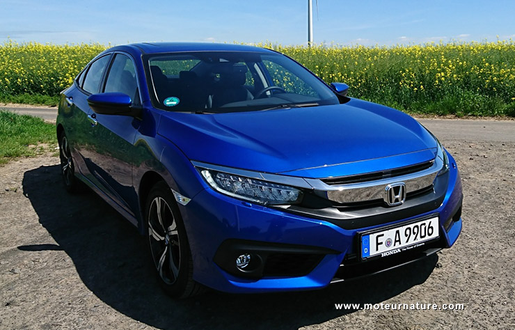 Les roues vertes de MoteurNature : Honda Civic