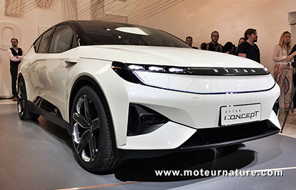 Byton concept de voiture électrique