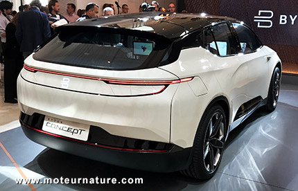 Byton concept de voiture électrique