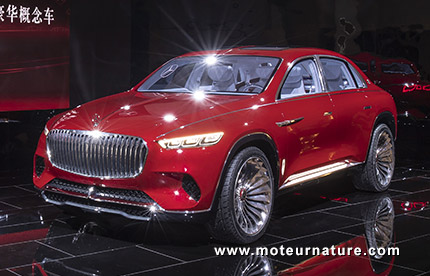 Vision Mercedes-Maybach Ultimate Luxury concept électrique
