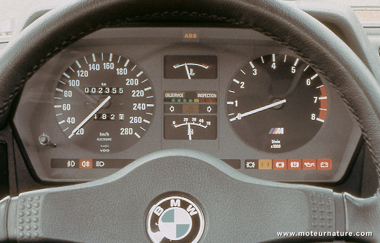 Tableau de bord BMW