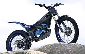 Yamaha engage sa moto électrique de trial en compétition