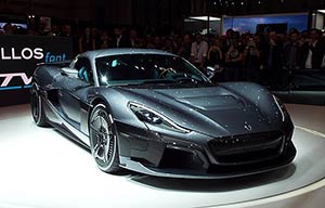 Rimac Concept Two, l'hypercar électrique pour 2020