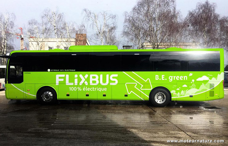 Autocar électrique Flixbus