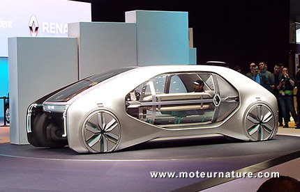 Concept électrique autonome Renault EZ-GO