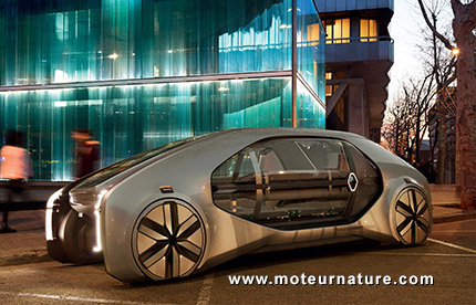 Concept électrique autonome Renault EZ-GO