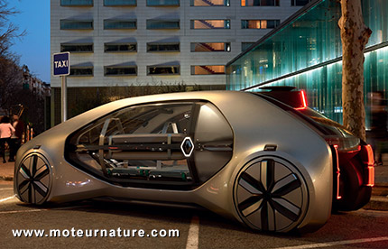 Concept électrique autonome Renault EZ-GO