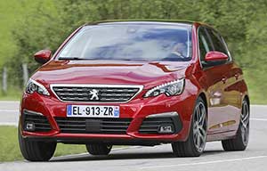 Peugeot 308 : 3 cylindres mais 8 vitesses