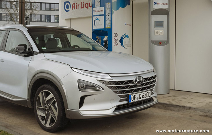 Hyundai Nexo à hydrogène