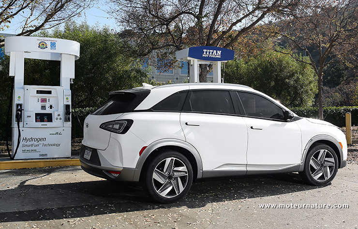 Hyundai Nexo à hydrogène