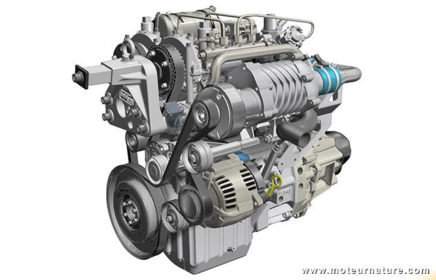 Renault étudie un bicylindre diesel 2 temps