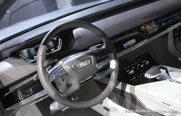 Planche de bord concept Audi Prologue