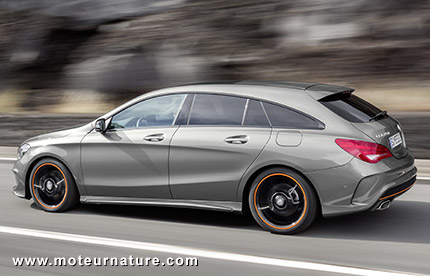 Break Mercedes CLA, sans concurrence