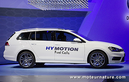 Concept Volkswagen Golf HyMotion à hydrogène