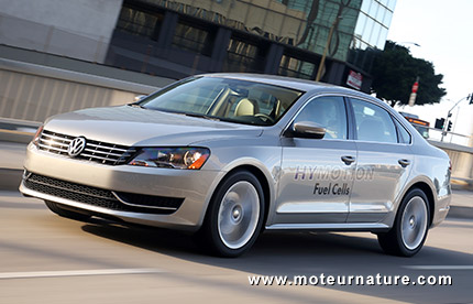 Prototype Volkswagen Passat HyMotion à hydrogène