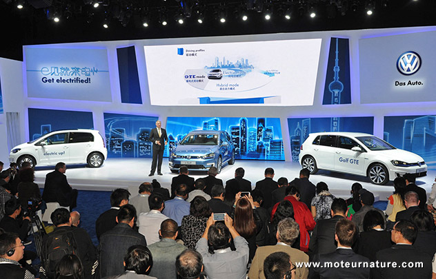 Volkswagen électriques en Chine