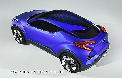 Toyota C-HR Concept, l'hybride dévergondée
