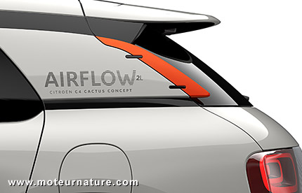 Démonstrateur technologique Citroën C4 Cactus Airflow hybride-air