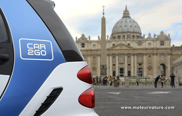 car2go à Rome