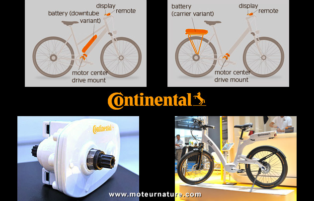 Continental, un équipementier leader se met au vélo électrique