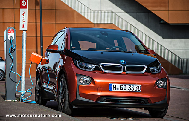 La BMW i3 compatible Autolib