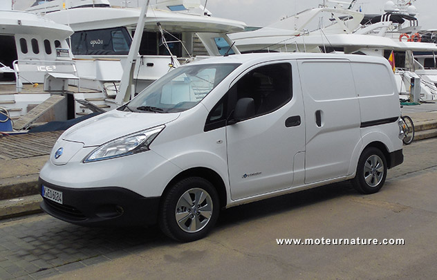 L'utilitaire électrique Nissan e-NV200