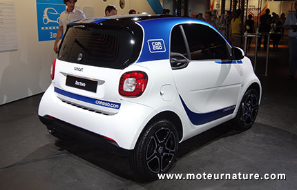 La nouvelle Smart Fortwo est déjà prête pour l'autopartage