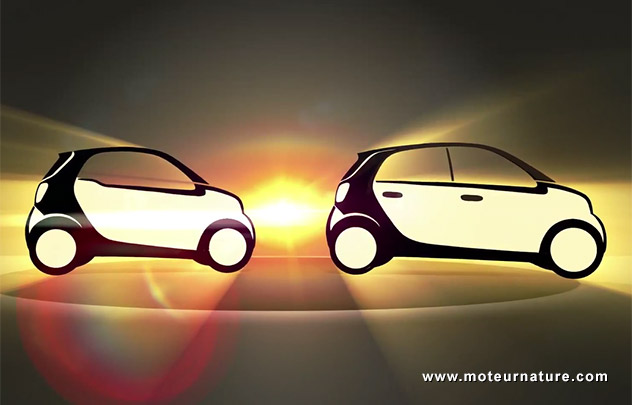 Nouvelles Smart Fortwo, Forfour, et ED