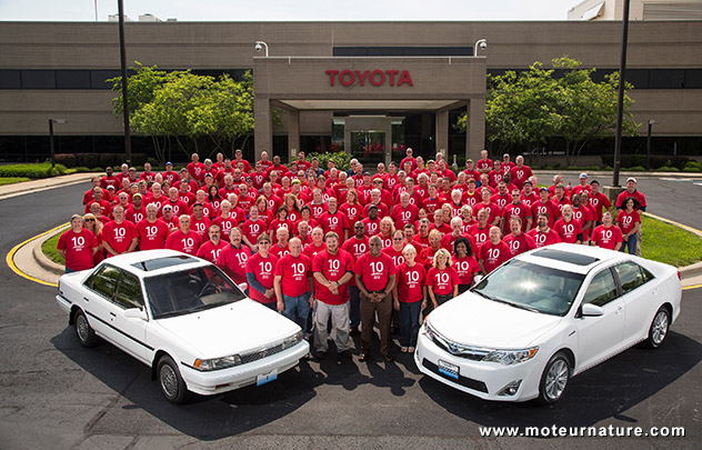 Les millions de voitures de Toyota