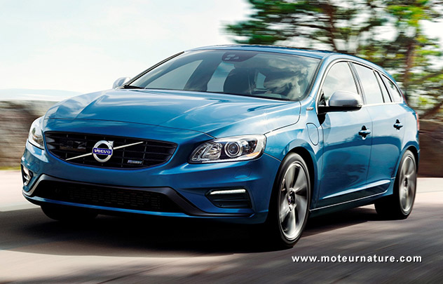 La Volvo V60 hybride rechargeable R-Design