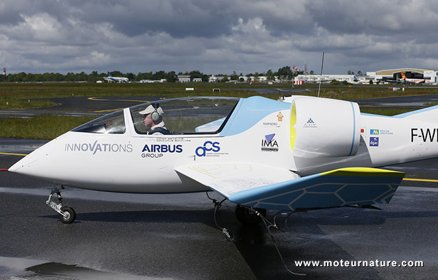 Airbus amène les gros titres sur l'avion électrique
