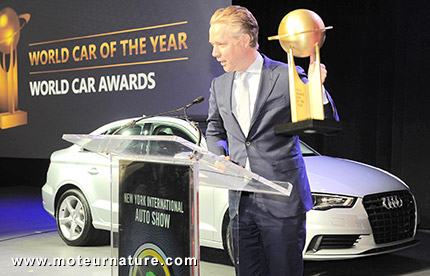 L'Audi A3, voiture mondiale de l'année