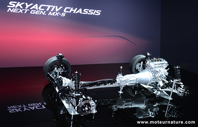 Un superbe chassis pour la prochaine Mazda MX-5