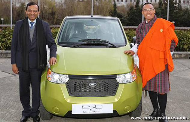 Le Bhoutan aura aussi des Reva électriques