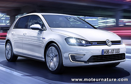 Volkswagen Golf GTE hybride rechargeable