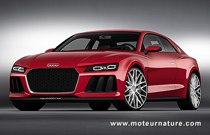 Le concept Audi Sport Quattro passe aux diodes laser