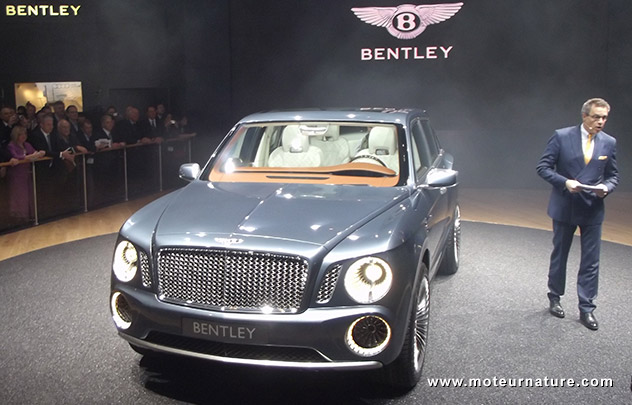 Une Bentley électrique à prolongateur d'autonomie en 2018 ?